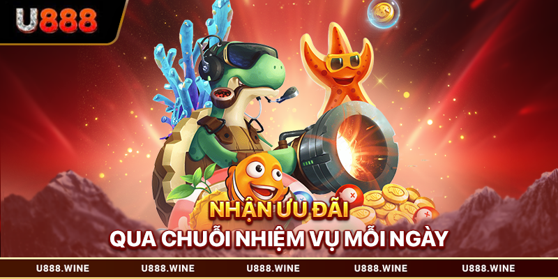 Nhận ưu đãi qua chuỗi nhiệm vụ mỗi ngày